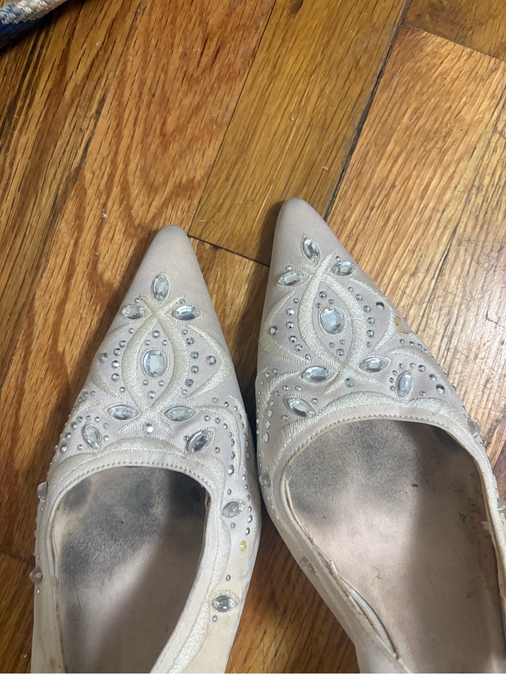 Vintage Nina Bridal Shoes 9 1/2